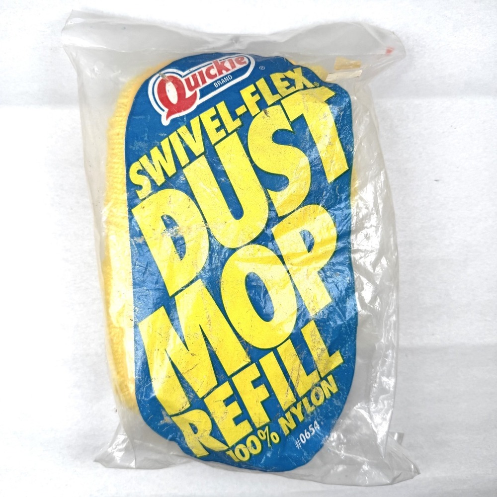 Quickie Swivel-Flex Dust Mop Refill #0654 100% Nylon / Easy Change / New